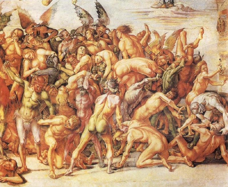 Luca Signorelli The Damned Cast into Hell china oil painting image